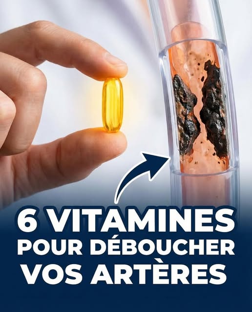 6 Vitamines Importantes Pour Aider à Préserver des Artères en Bonne Santé Naturellement
