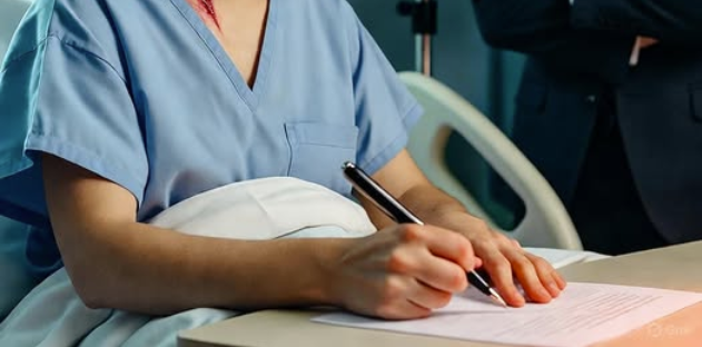 Il força sa femme à signer les papiers du divorce sur son lit d’hôpital… mais il ne savait pas qui il abandonnait