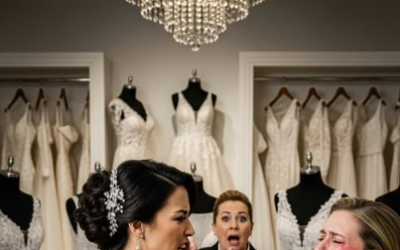 Ma sœur m’a giflée pendant l’essayage de sa robe de mariée… alors j’ai annulé la carte qui finançait son mariage
