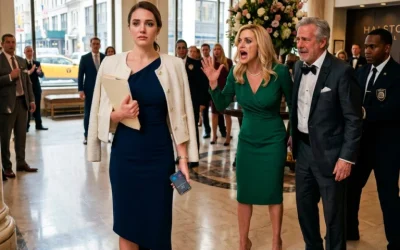 Je suis entrée dans la salle de gala de l’hôtel de mon père et j’ai entendu ma belle-mère s’écrier : « Sécurité, faites-la sortir ! » Je suis partie sans dire un mot, puis…