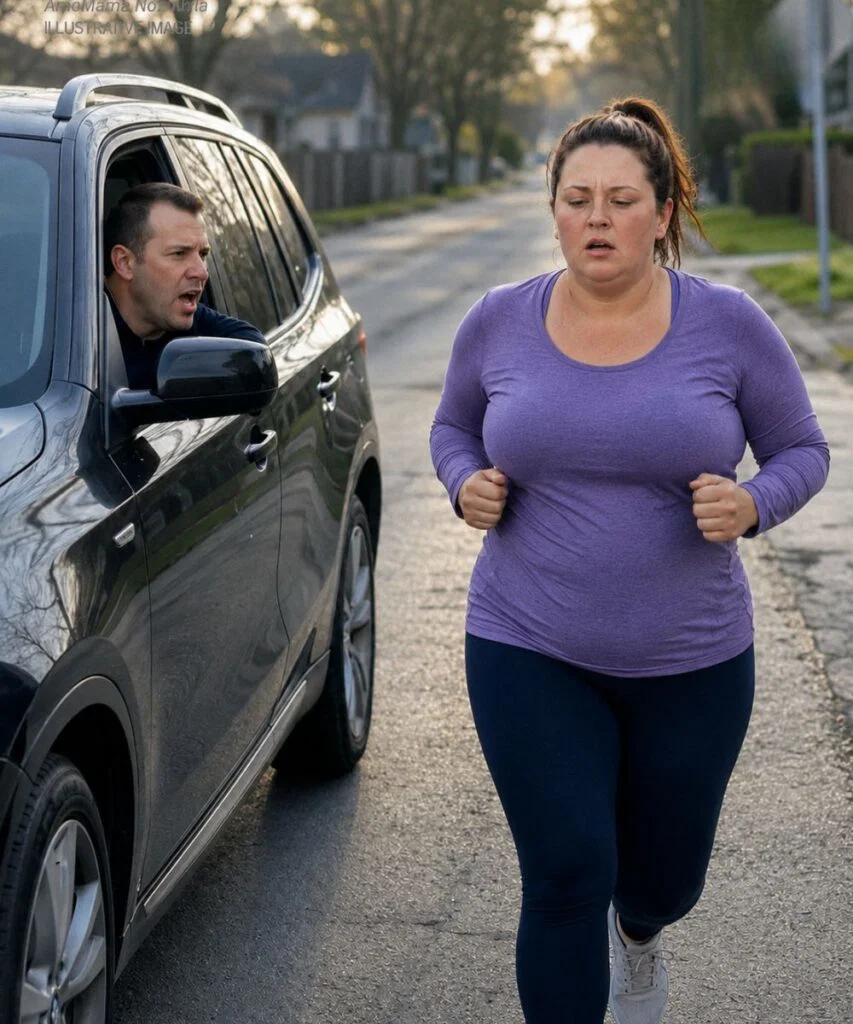 Mon mari me faisait courir tous les matins pour que je perde mes kilos de grossesse, tout en me suivant en voiture pour s’assurer que je ne m’arrête pas – ce que sa mère a fait ensuite l’a poussé à implorer son pardon.